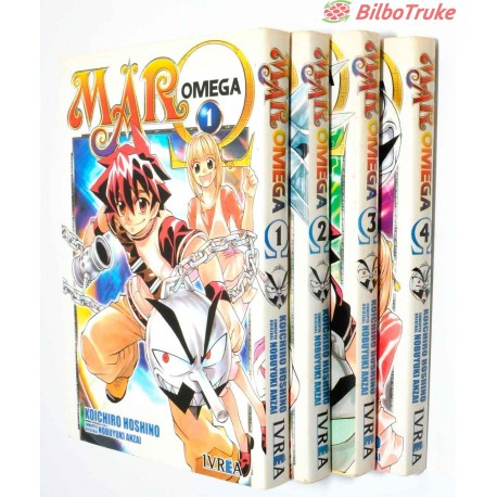 COLECCION MANGA MAR OMEGA - 4 TOMOS