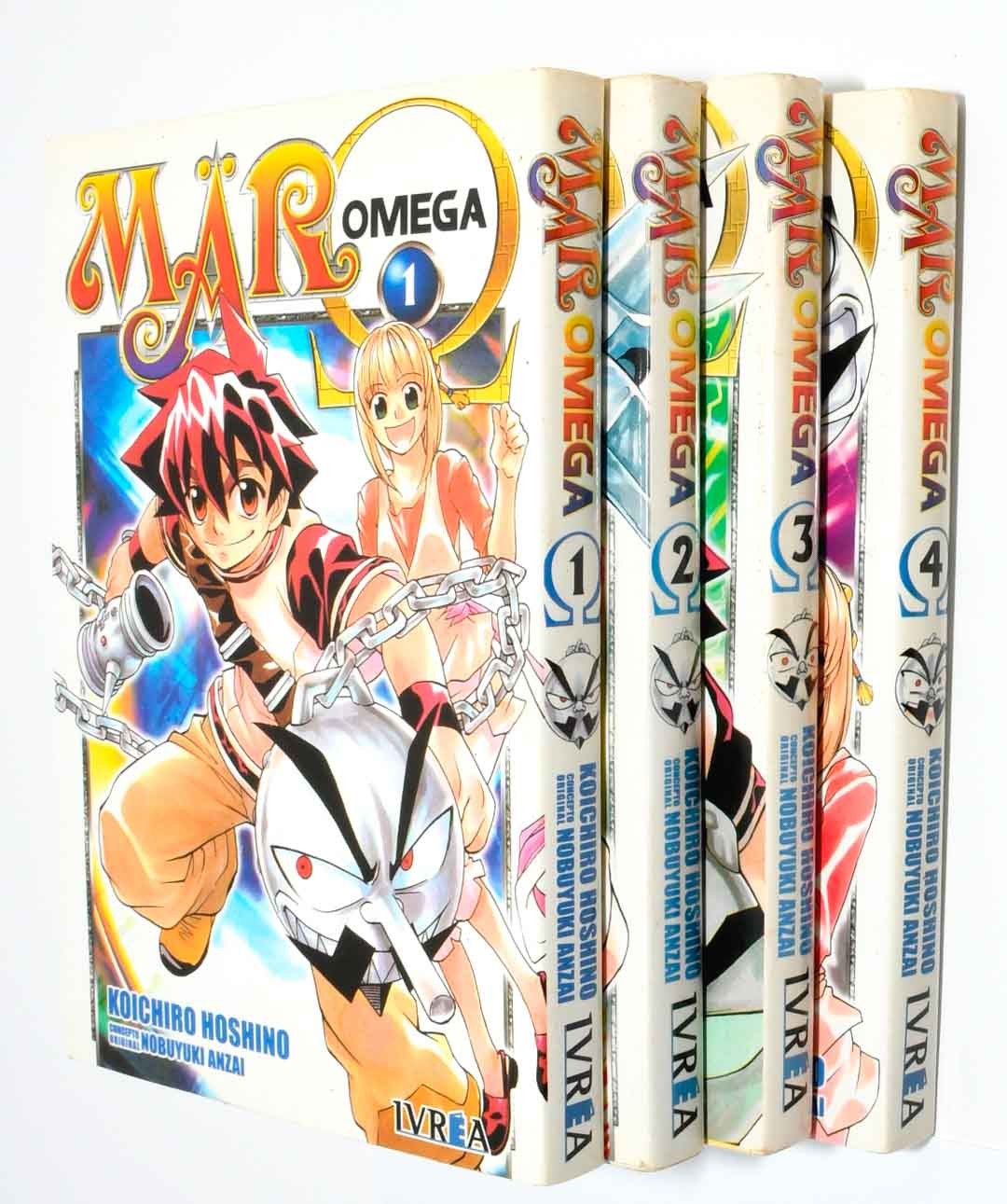 COLECCION MANGA MAR OMEGA 4 TOMOS BILBOTRUKE SEGUNDA MANO