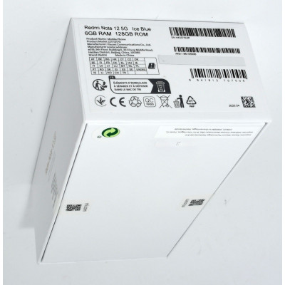 XIAOMI REDMI NOTE 12 5G 128GB ICE BLUE PRECINTADO