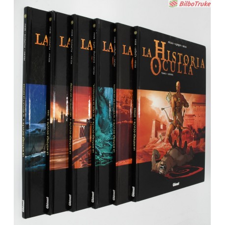 COLECCION LA HISTORIA OCULTA - 6 TOMOS