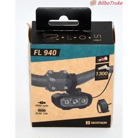 LUZ BATERIA DECATHLON FL 940