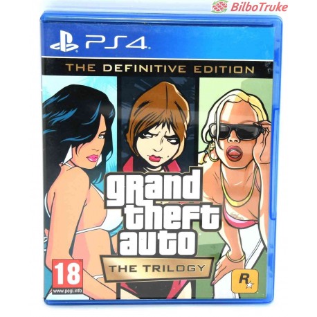 VIDEOJUEGO PS4 GTA THE TRILOGY