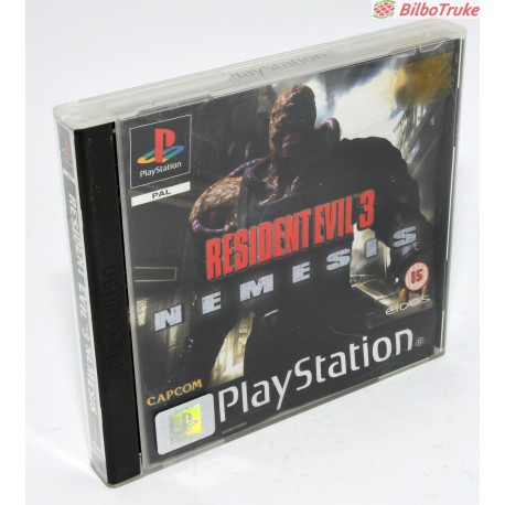 VIDEOJUEGO PSX RESIDENT EVIL 3 NEMESIS