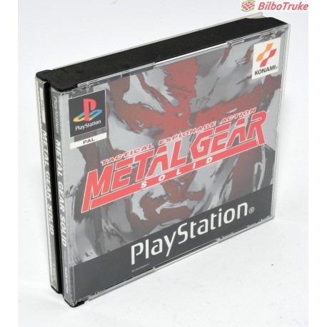 VIDEOJUEGO PSX METAL GEAR SOLID