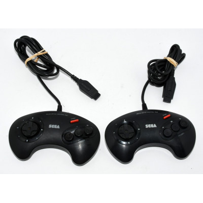 CONSOLA SEGA MEGADRIVE II CON MANDOS Y PISTOLA