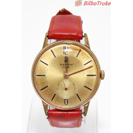 RELOJ MECANICO REAL MADRID C DE F