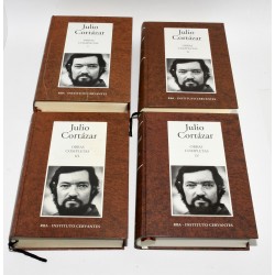 LIBROS JULIO CORTAZAR - OBRAS COMPLETAS (4 TOMOS)