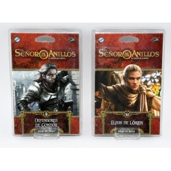 PACK DE 2 JUEGOS CARTAS EL SEÑOR DE LOS ANILLOS