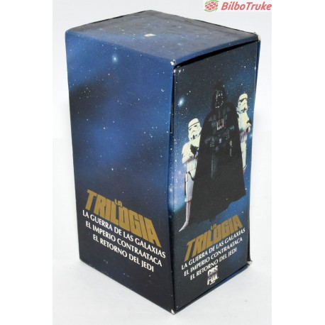 TRILOGÍA VHS LA GUERRA DE LAS GALAXIAS