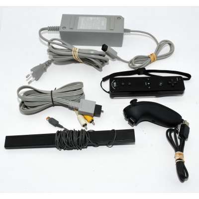 CONSOLA WII NEGRA CON MANDO