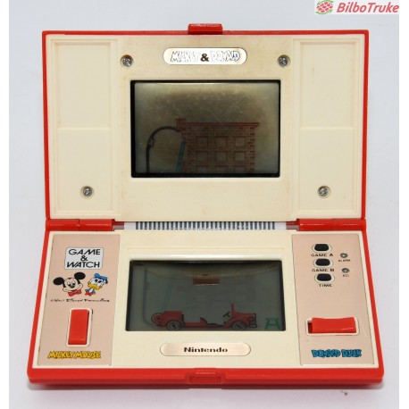 CONSOLA NINTENDO GAME WATCH MICKEY & DONALD DM-53