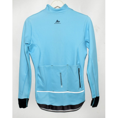 CHAQUETA INVIERNO CICLISMO MUJER MURWALL AZUL