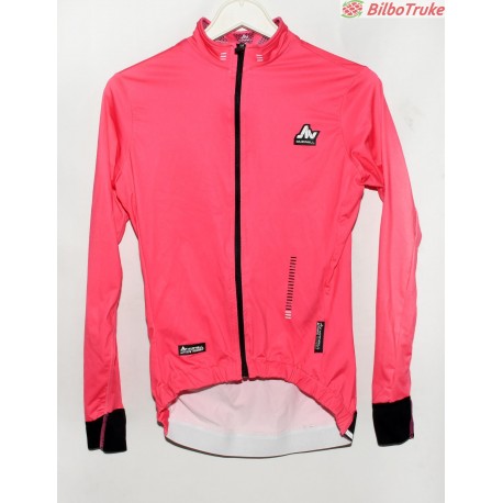 CHAQUETA INVIERNO CICLISMO MUJER MURWALL ROSA