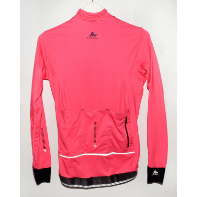 CHAQUETA INVIERNO CICLISMO MUJER MURWALL ROSA