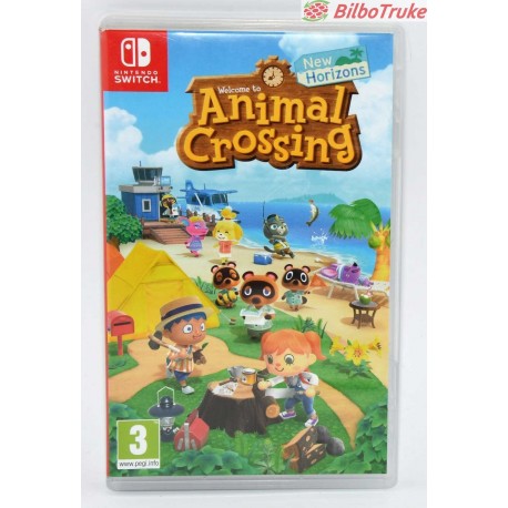 VIDEOJUEGO SWITCH ANIMAL CROSSING NEW HORIZONS