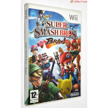 VIDEOJUEGO WII SUPER SMASH BROS BRAWL