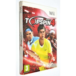VIDEOJUEGO WII TOP SPIN 4