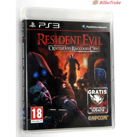 VIDEOJUEGO PS3 RESIDENT EVIL RACCOON