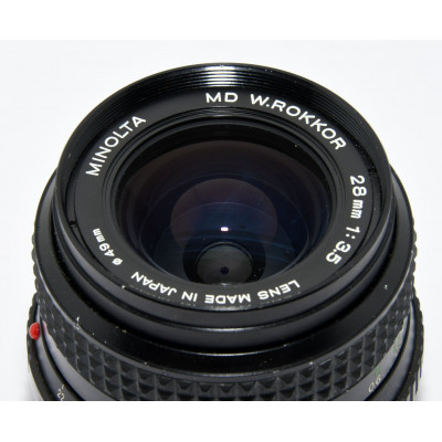 OBJETIVO MINOLTA MD 28MM F:3.5