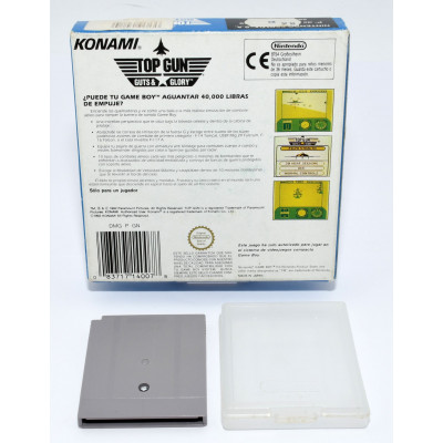 VIDEOJUEGO GAME BOY TOP GUN GUTS & GLORY