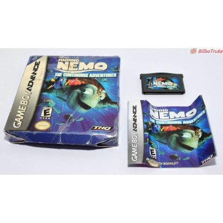 VIDEOJUEGO GAME BOY ADVANCE FINDING NEMO THE CONTINUING ADVENTURES