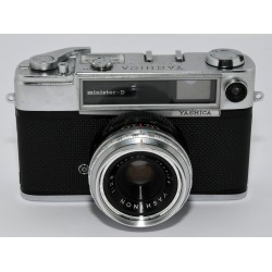 CÁMARA VINTAGE REFLEX ANALÓGICA YASHICA MINISTER-D