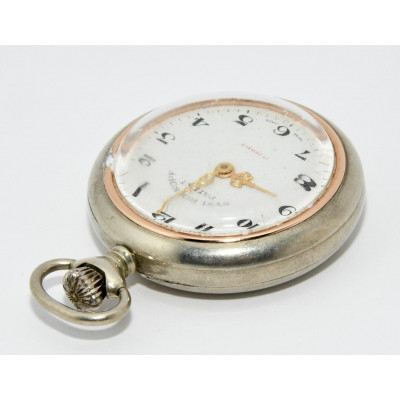 RELOJ DE BOLSILLO MECANICO SYSTEME ROSKOPF PATENT