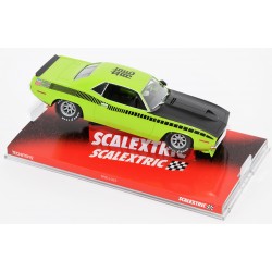 COCHE SLOT SCALEXTRIC PLYMOUTH AAR CUDA LIMA CON CAJA