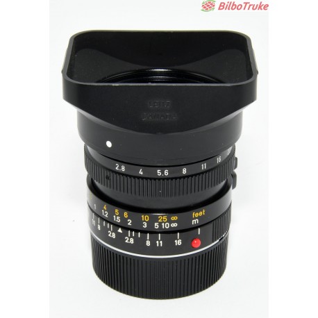 OBJETIVO LEICA ELMARIT 28MM 2.8 V3 SERIE III (1983)