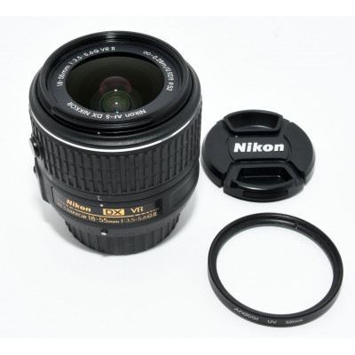 OBJETIVO NIKKOR AF-S DX 18-55MM VR II