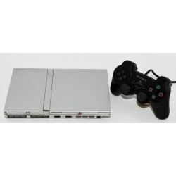 CONSOLA PS2 SLIM PLATA