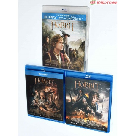 TRILOGÍA EL HOBBIT BLURAY