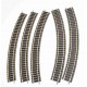 VIAS CURVAS FLEISCHMANN 6125 PARA MAQUETA DE TRENES ELECTRICOS