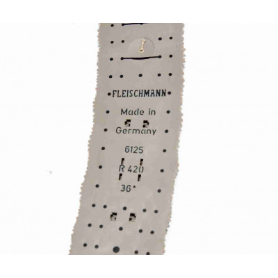 VIAS CURVAS FLEISCHMANN 6125 PARA MAQUETA DE TRENES ELECTRICOS