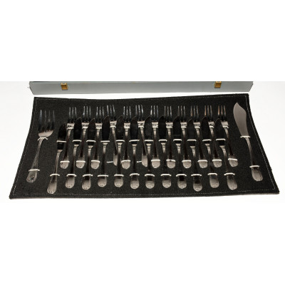 CUBERTERIA COMPLETA DALIA 129 PIEZAS