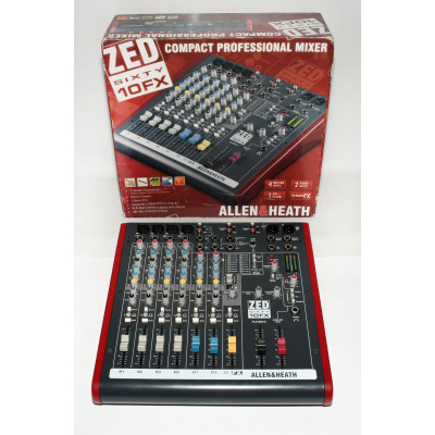 MESA DE MEZCLAS ALLEN HEALTH ZED SIXTY 10FX