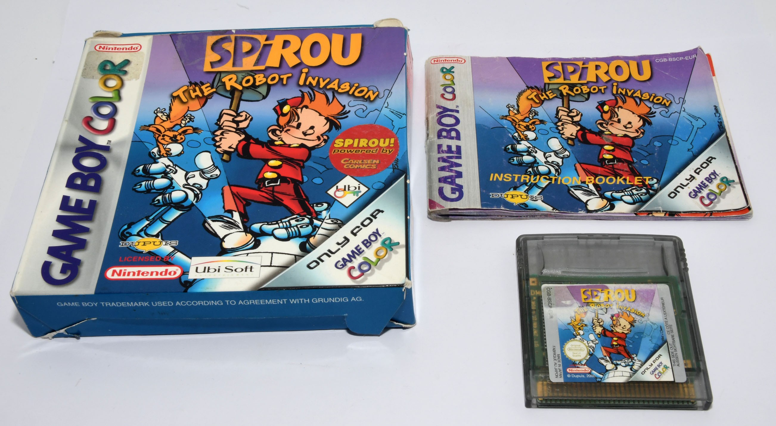 ゲームボーイ - GB★SPIROU THE ROBOT INVASION 海外版 ゲームボーイ - GB☆SPIROU THE ROBOT INVASION 海外版 Spirou