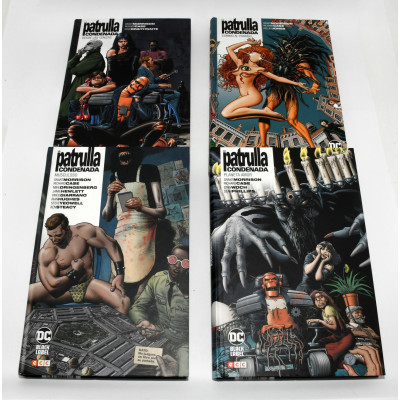 COLECCION LA PATRULLA CONDENADA (4 TOMOS)