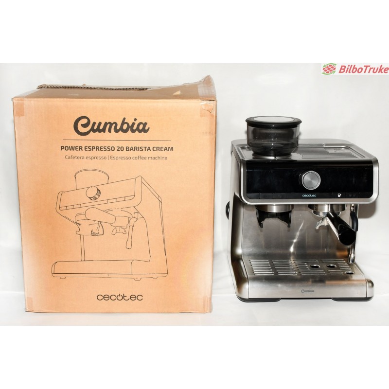 Cafetera express Cumbia Power Espresso 20 Barista Cream Cecotec en 2024