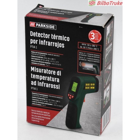 DETECTOR TERMICO POR INFRARROJOS PARKSIDE PTIA 1