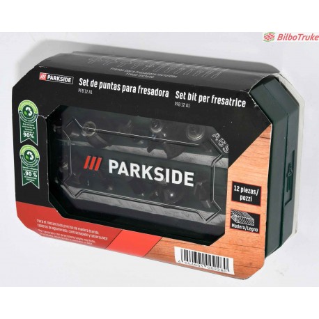 PARKSIDE PUNTAS DE FRESADORA PFB12A1 8MM