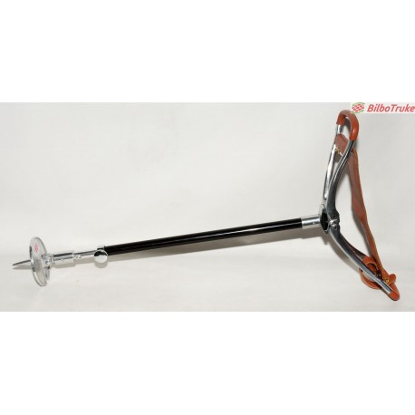 SILLA DE CAZA CUERO GAMEBIRD PLEGABLE