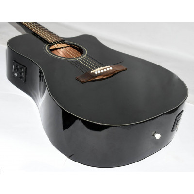 GUITARRA ELECTROACUSTICA FENDER CD60CEBLK
