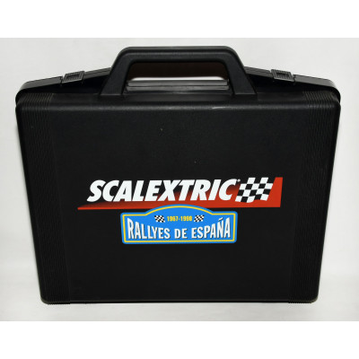 MALETIN SCALEXTRIC RALLYES DE ESPAÑA NEGRO