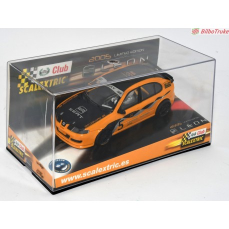 COCHE SLOT SCALEXTRIC SEAT LEON LIMITED EDITION 2005