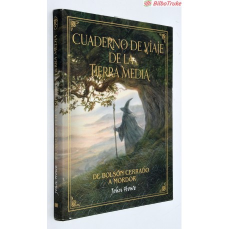 LIBRO CUADERNO DE VIAJE DE LA TIERRA MEDIA