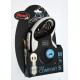CORREA PARA PERROS EXTENSIBLE FLEXI NEW COMFORT 5M NEGRA