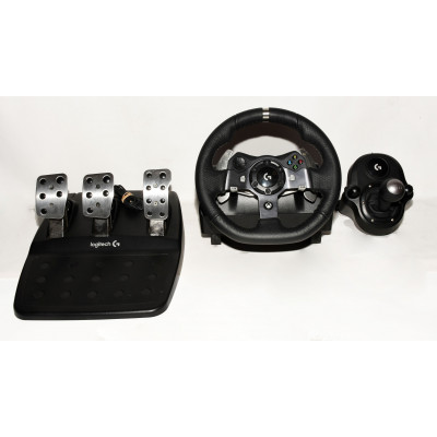 VOLANTE LOGITECH G920 + PALANCA DE CAMBIOS + PEDALES (XBOX)