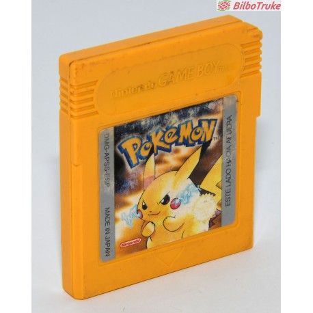 VIDEOJUEGO GAME BOY POKEMON AMARILLO