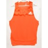 CAMISETA RUNNING ADIDAS NARANJA ULTRA MESH